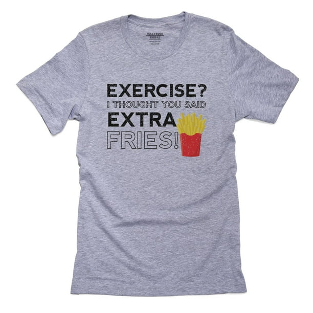 MY-Fish Black Raglan T-Shirts Short Sleeve Exercise I Thought You Said Extra Fries Sports Sweat Tee for Kids Boys Girls MY-Fish Black Raglan T-Shirts Short Sleeve Exercise I Thought You Said Extra Fries Sports Sweat Tee for Kids Boys Girls